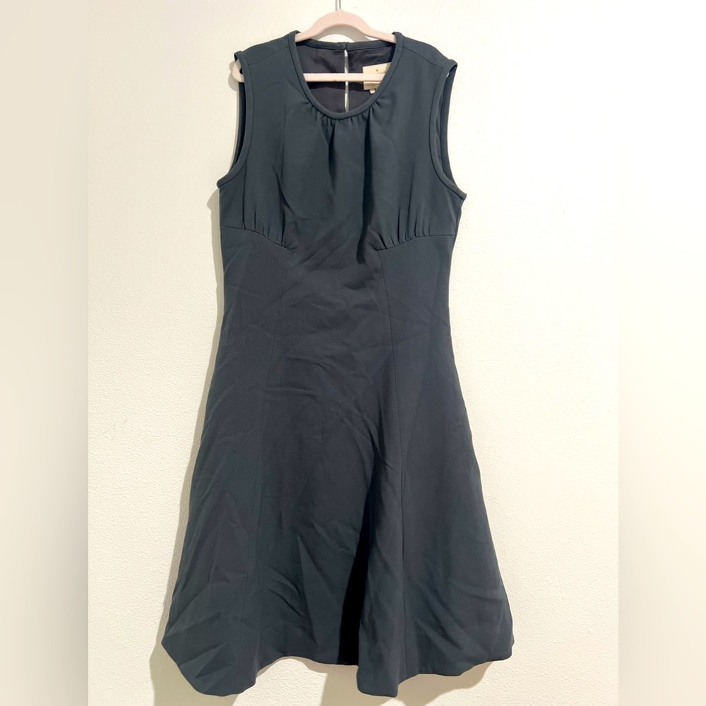 Pre owned Kate spade size 10 grey midi dress